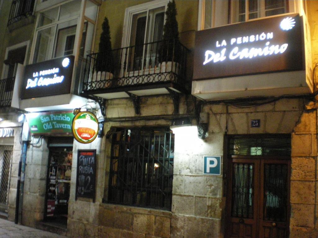 La Pension Del Camino Бургос Экстерьер фото